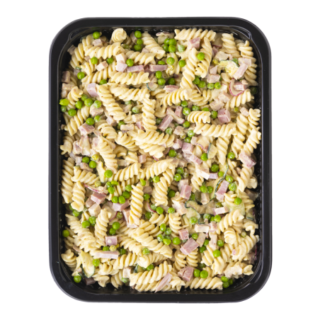 Pastasalade beenham mosterd...