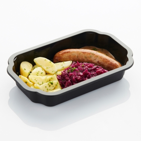Braadworst in mosterdsaus...